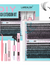 280pcs 30D+40D Lash Cluster DIY Eyelash Extension Kit