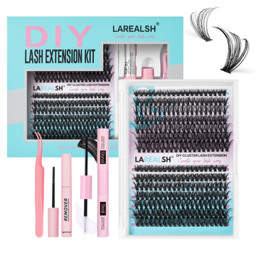 280pcs 30D+40D Lash Cluster DIY Eyelash Extension Kit