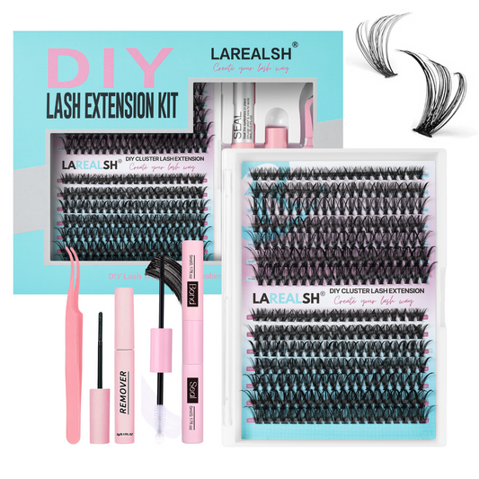 280pcs 30D+40D Lash Cluster DIY Eyelash Extension Kit