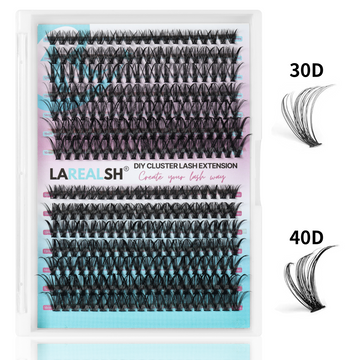 280pcs 30D+40D Cluster Lash Extension