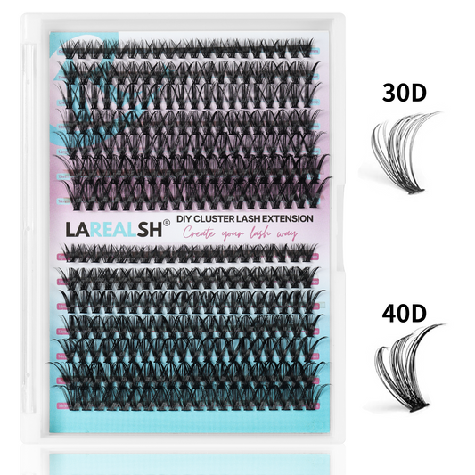 280pcs 30D+40D Cluster Lash Extension