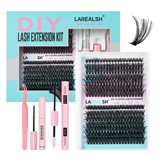240pcs 30D Lash Cluster DIY Eyelash Extension Kit