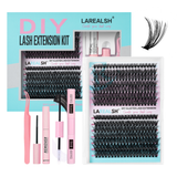240pcs 30D Lash Cluster DIY Eyelash Extension Kit