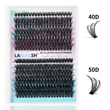 280pcs 40D+50D Cluster Lash Extension
