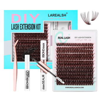 Brown 40D Cluster Lashes Kit
