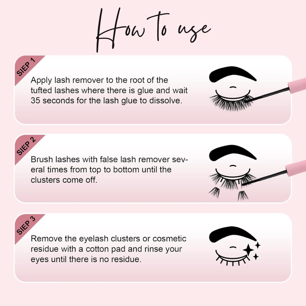 Lash Remover for Cluster Lashes-REAL LASH